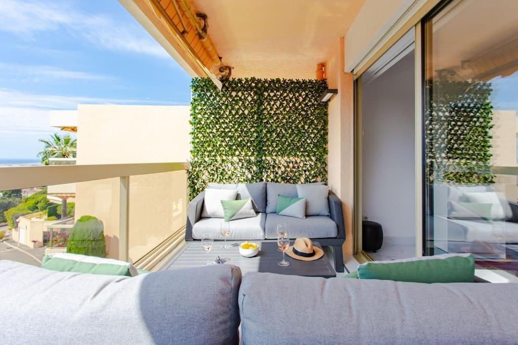 Aparthotel Riviera - La Terrasse De Clairefontaine - Fabron Nicea Zewnętrze zdjęcie