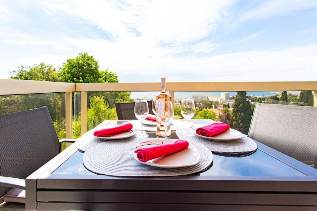 Aparthotel Riviera - La Terrasse De Clairefontaine - Fabron Nicea Zewnętrze zdjęcie