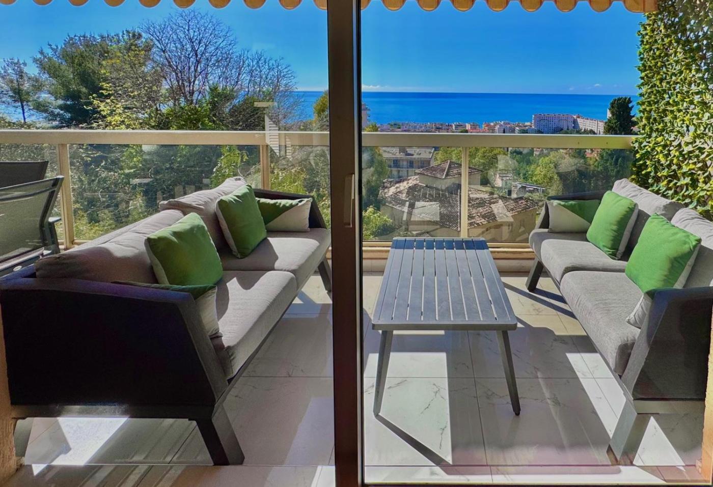 Aparthotel Riviera - La Terrasse De Clairefontaine - Fabron Nicea Zewnętrze zdjęcie